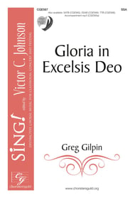 Gloria in Excelsis Deo SSA choral sheet music cover Thumbnail